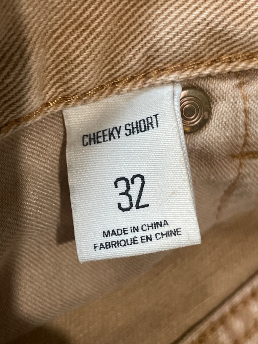 BDG 32 Cheeky Denim Shorts - Picture 7 of 7
